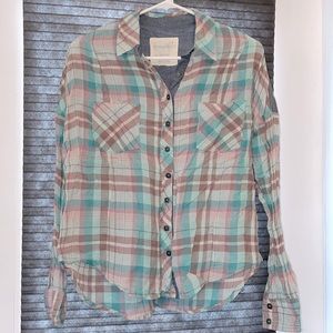 Free people long sleeve button down